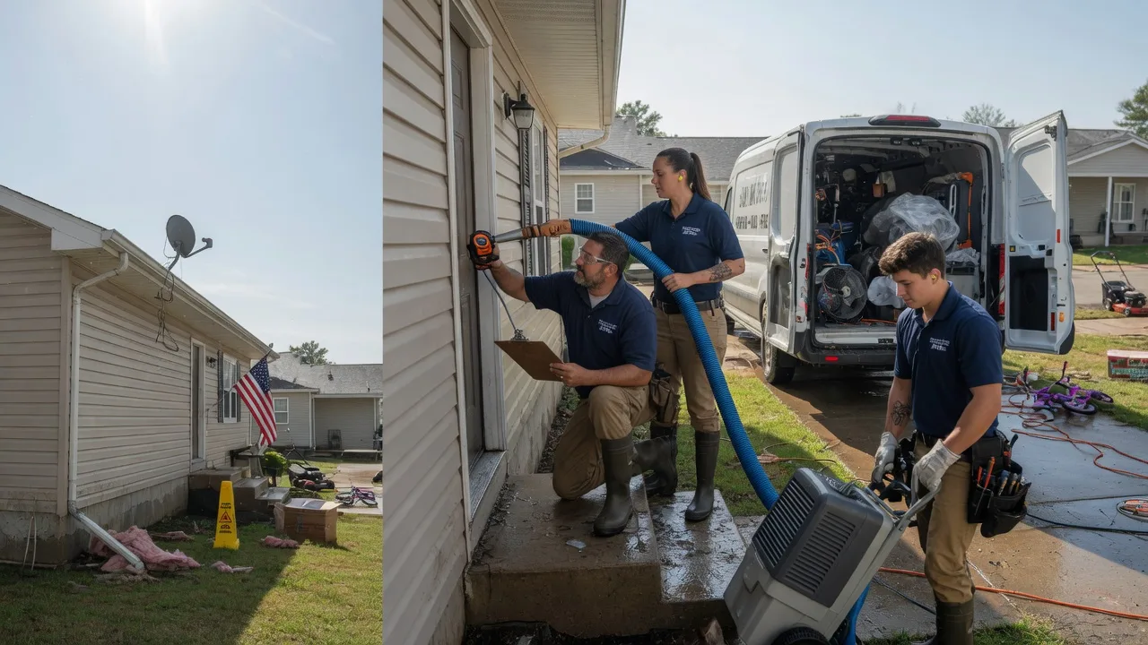Ceiling Water Damage Restoration in Crivitz, WI near me